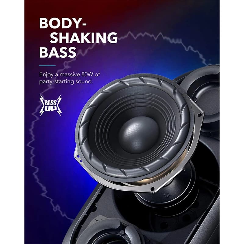 اسپیکر بلوتوثی انکر مدل Anker SoundCore Rave+ A3391G12 — تصویر ۵