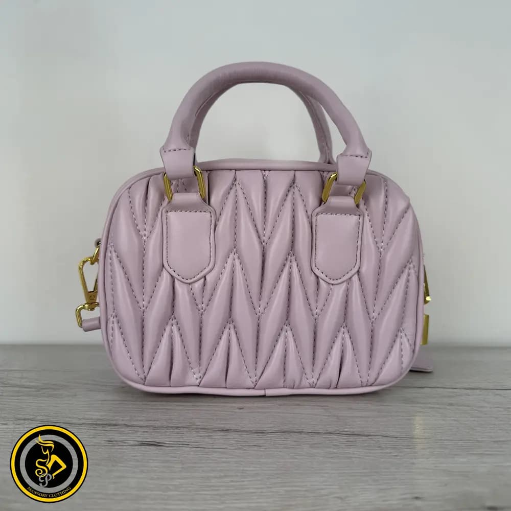 کیف مخملی زنانه برند میو میو (miu miu) سایز کوچک — تصویر ۷