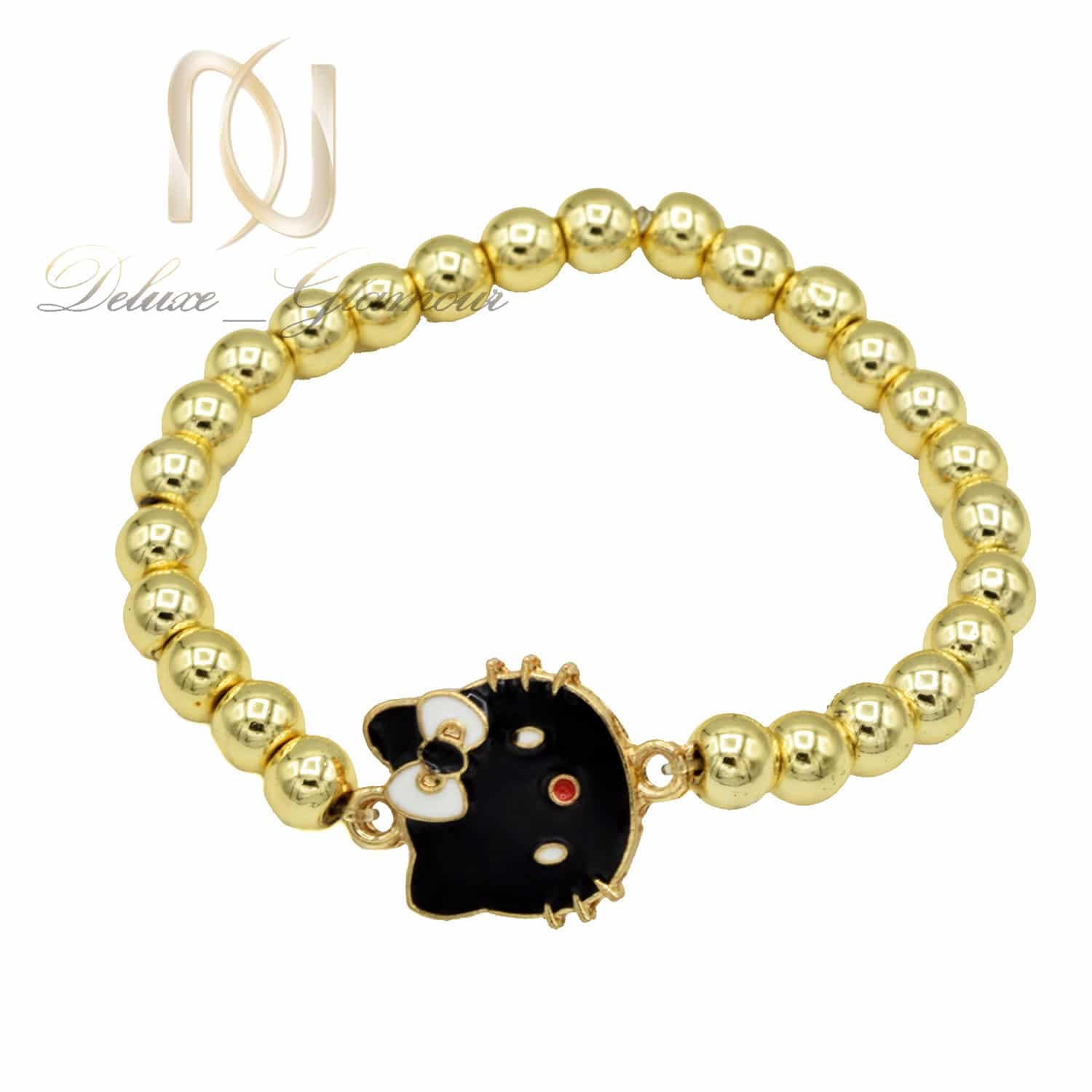 دستبند بچگانه طرح کیتی سنگی ds-n622