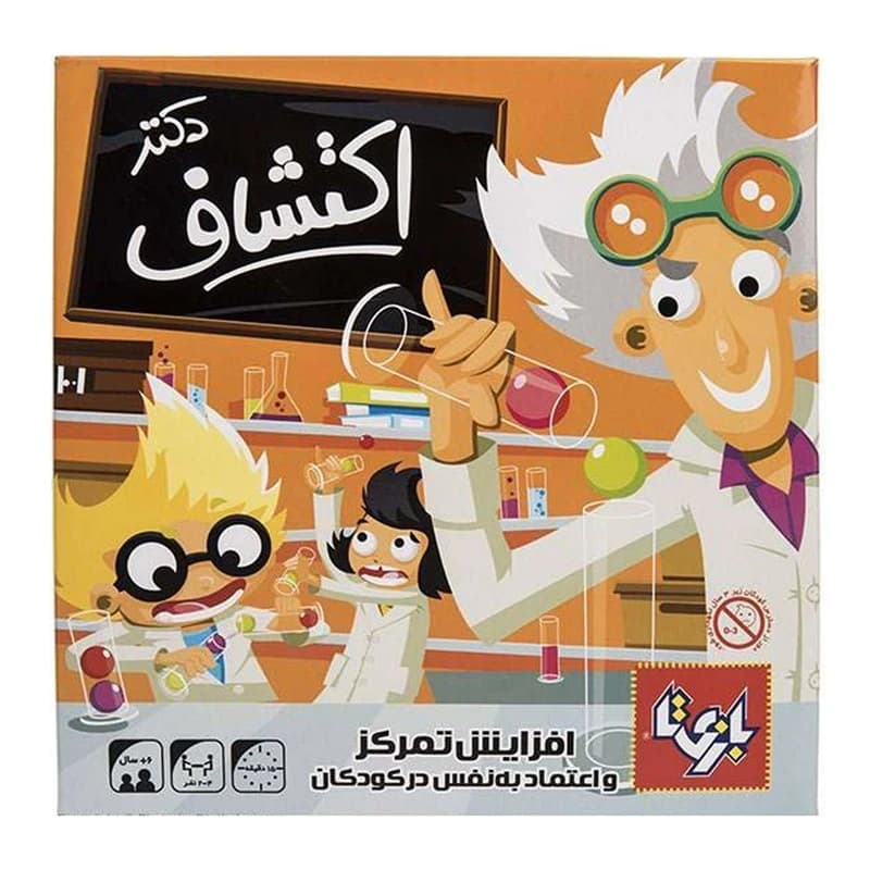بازی فکری دکتر اکتشاف بازی تا، با ژانر رقابتی، مناسب برای 2 تا 4 نفر، ویژه گروه سنی 6 سال به بالا، کدB7787