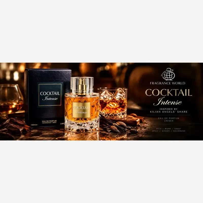 عطر ادکلن کوکتل اینتنس فرگرنس ورد حجم 100 میلی لیتر — تصویر ۳