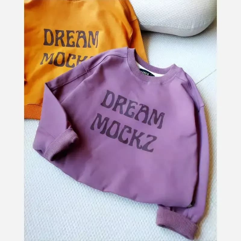 بلوز دورس طرح Dream اسپورت دخترانه و پسرانه سایز 5 تا 10 سال — تصویر ۲