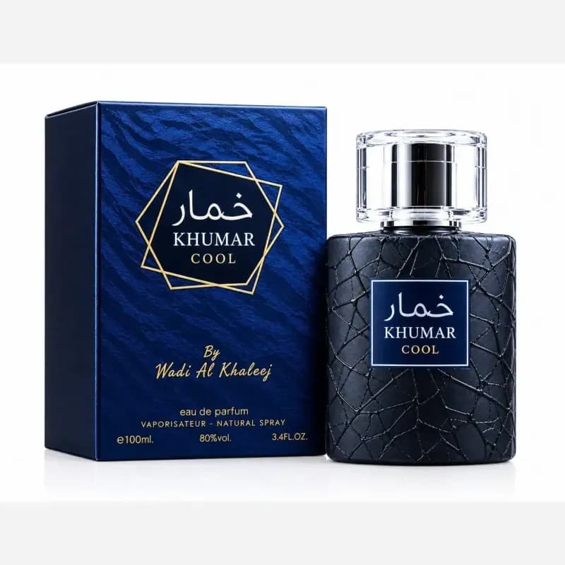 عطر ادکلن مردانه خمار کول وادی الخلیج حجم 100 میل — تصویر ۲