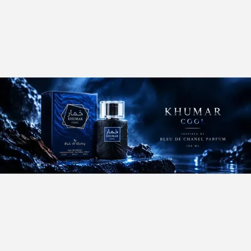 عطر ادکلن مردانه خمار کول وادی الخلیج حجم 100 میل — تصویر ۳
