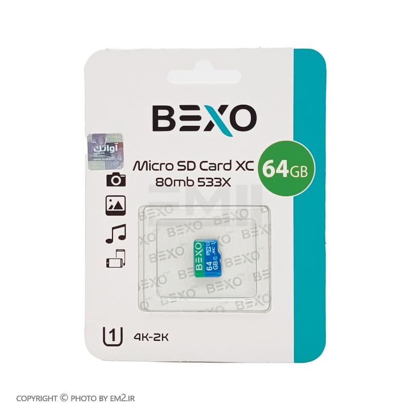 کارت حافظه BEXO سرعت 80MB ظرفیت 64G