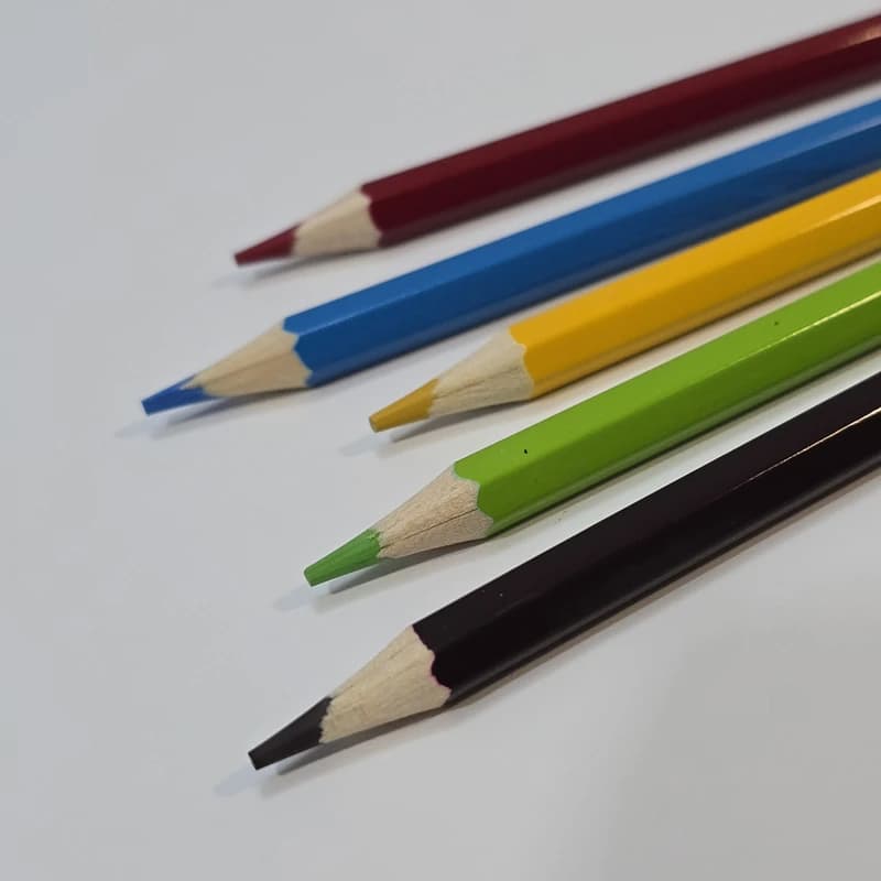 مداد رنگی 36 رنگ مقوایی با تراش کویلو Quilo کد 634159 — تصویر ۲