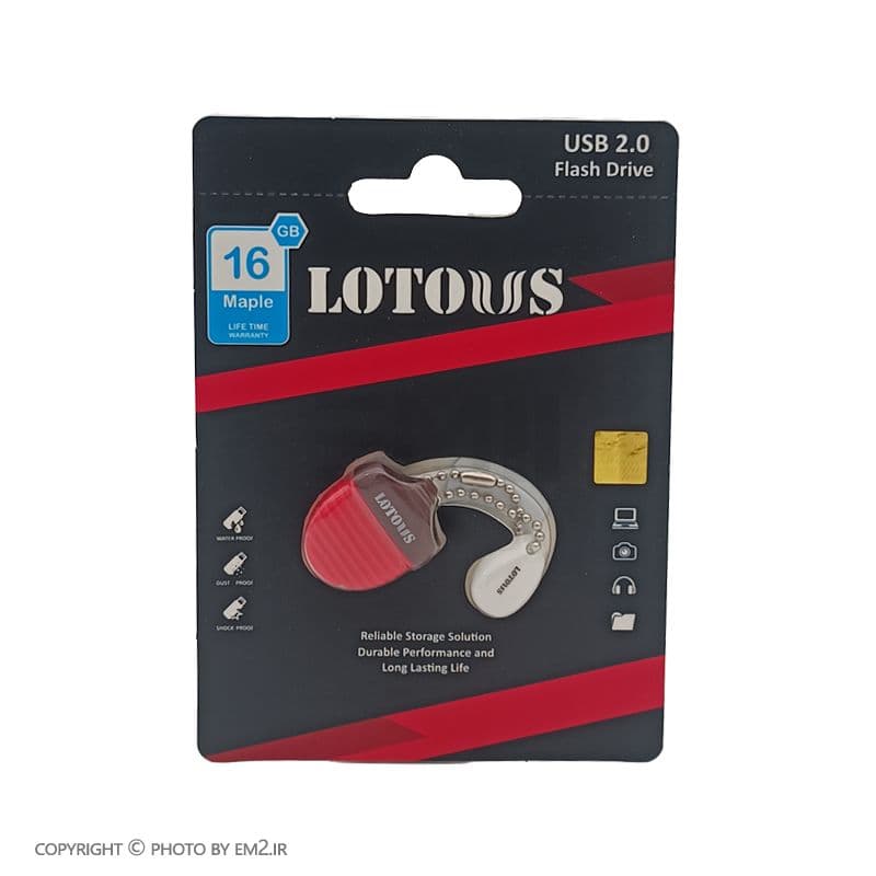 فلش مموری LOTOUS مدل MAPLE ظرفیت 16G