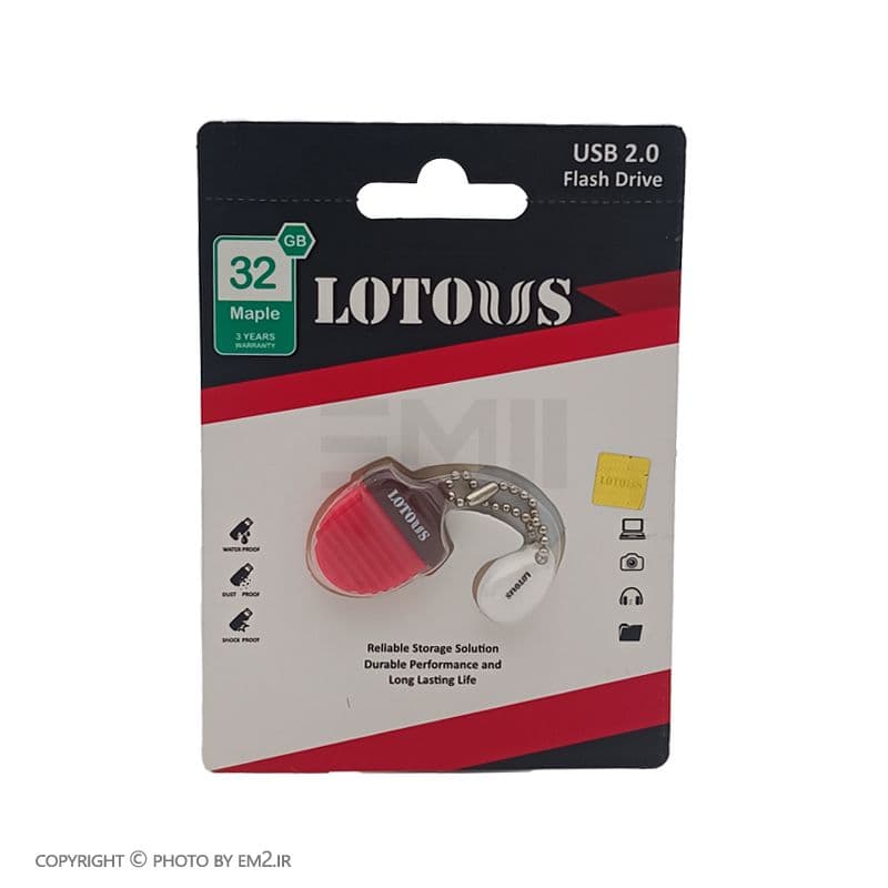 فلش مموری LOTOUS مدل MAPLE ظرفیت 32G