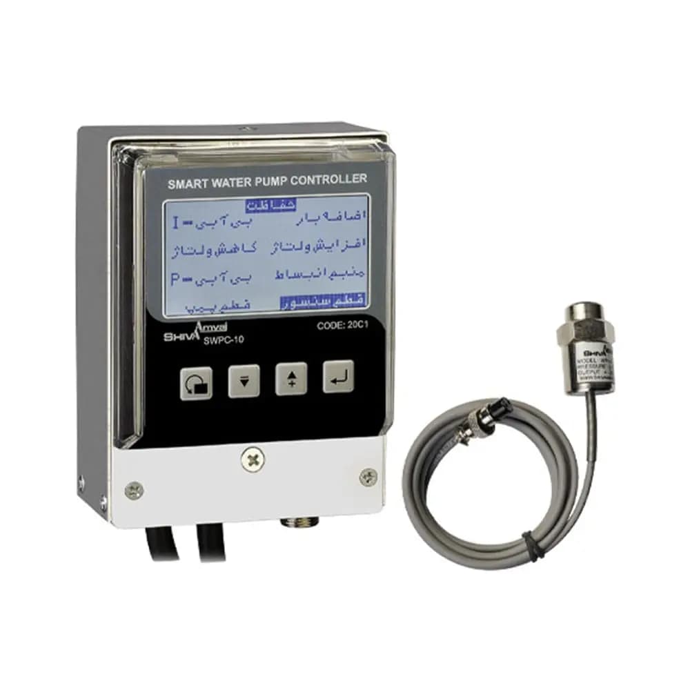 کنترل هوشمند پمپ آب مدل SWPC-10 کد 20C1 برند شیوا امواج