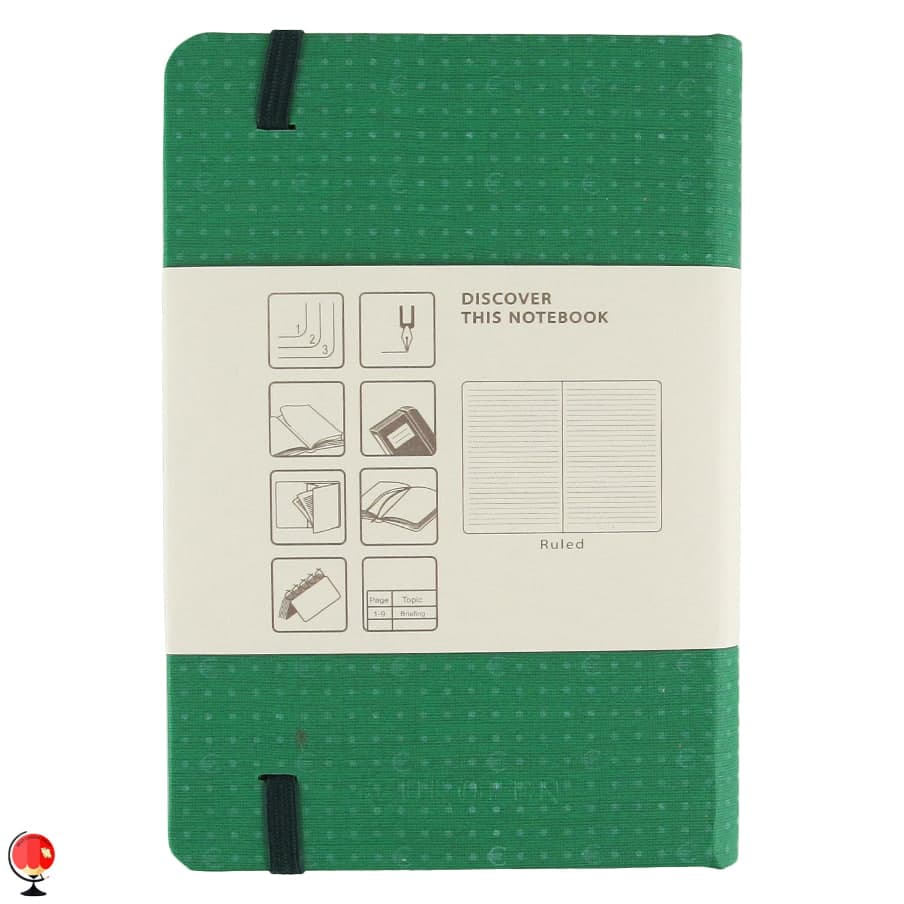 دفتر یوروپن مدل Hard Cover Small رنگ سبز — تصویر ۲
