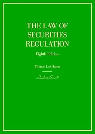 و دانلود نسخه کامل کتاب زبان اصلی The Law of Securities Regulation (Hornbooks) PDF | دانلود کتاب خارجی