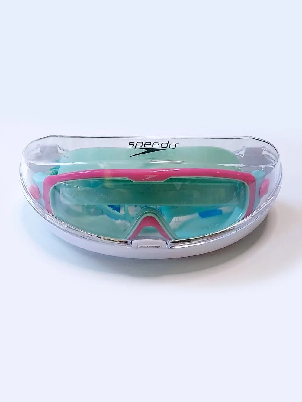 عینک استخر کودکان دخترانه و پسرانه فرم بزرگ برند اسپیدو ( Speedo ) گوشگیر دار — تصویر ۷