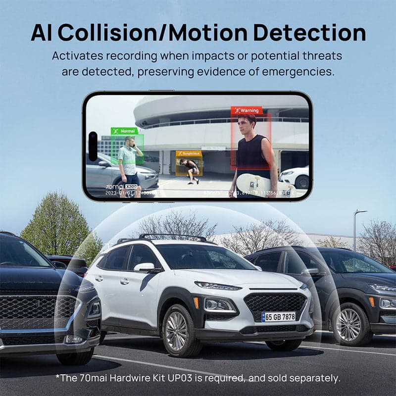 دوربین ثبت وقایع خودرو 70mai Dash Cam Omni X200 ظرفیت 128 گیگابایت — تصویر ۸