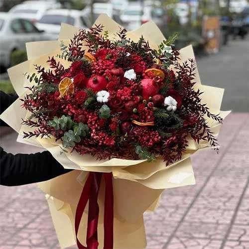 گل رز یلدا گلفروشی در شهرک قدس تهران