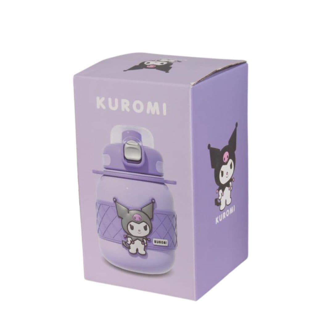 قمقمه دو حالته استیل طرح کرومی 630ml کد 4133 — تصویر ۶