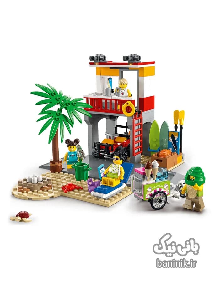 لگو سیتی مدل نجات غریق ساحلی LEGO City 60328 — تصویر ۲