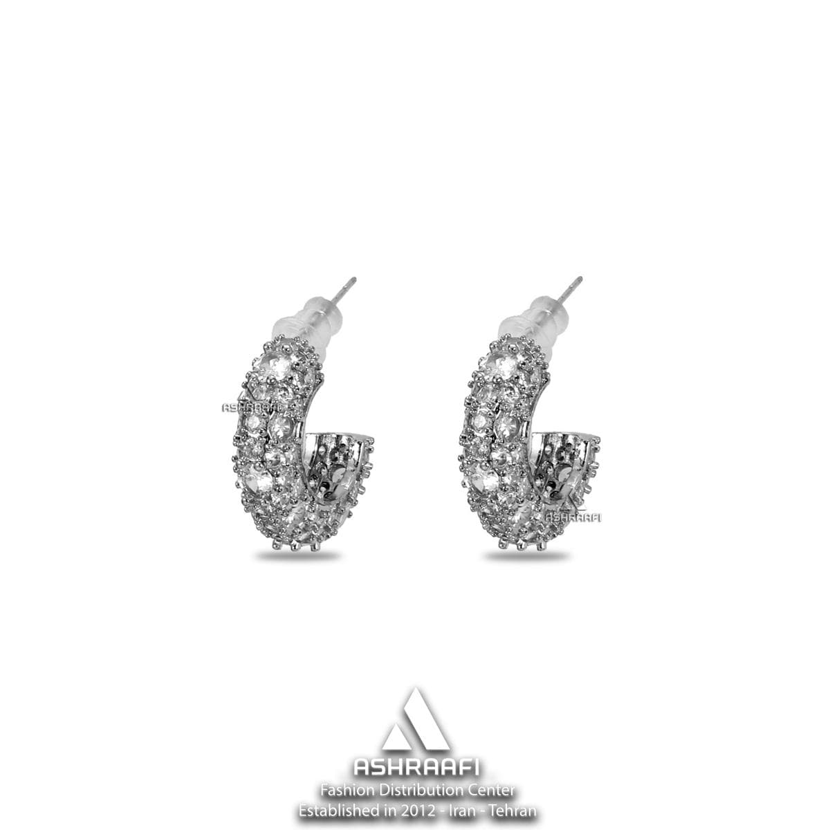 گوشواره زنانه Diamond Earrings S02