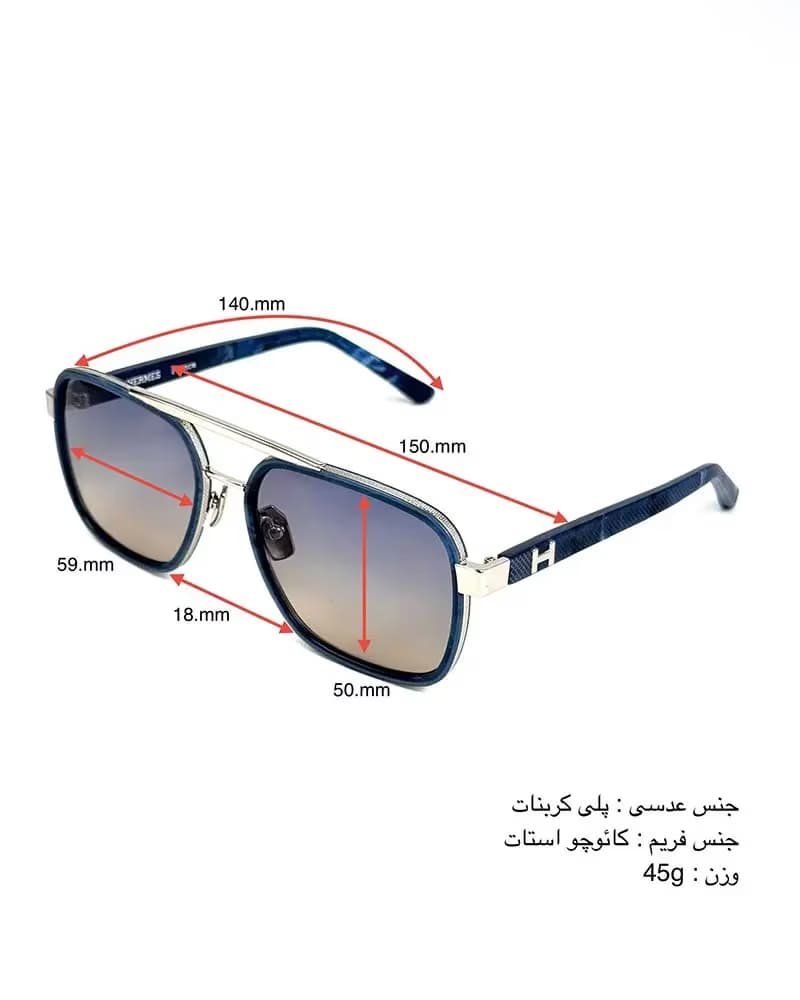 عینک آفتابی اسپرت هرمس مدل HERMES HM8052 — تصویر ۴
