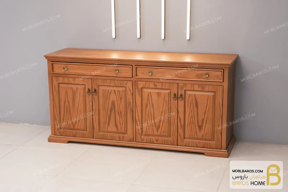 میز کنسول چوبی و کلاسیک جدید آلیا — تصویر ۲