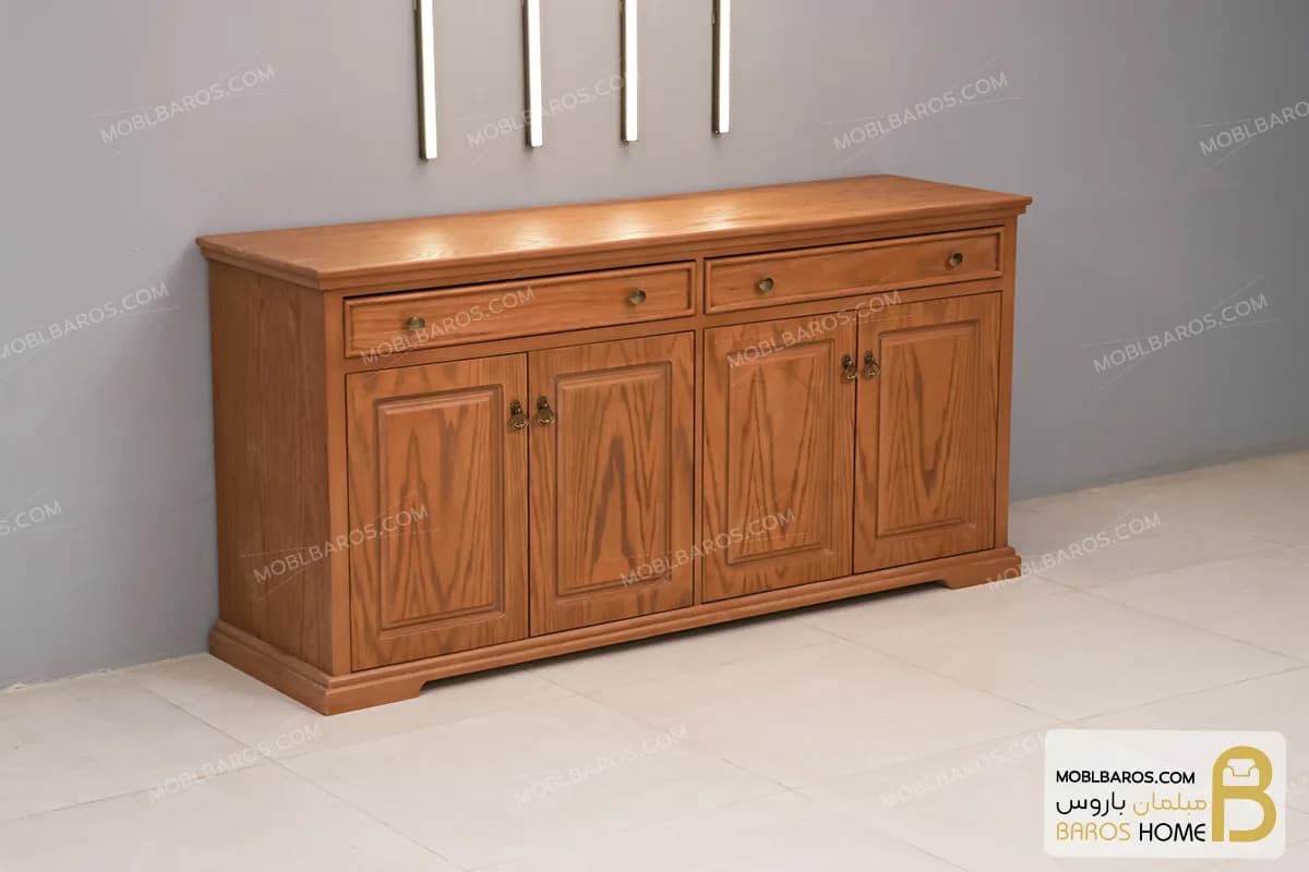 میز کنسول چوبی و کلاسیک جدید آلیا — تصویر ۳