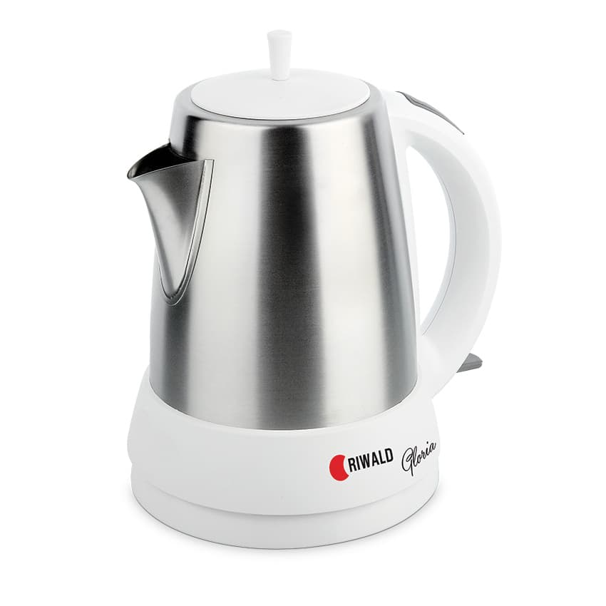 چای سازبرقی 1650 وات 0.7 + 1.5 لیتر استیل یلو ریوالد 800902 — تصویر ۲