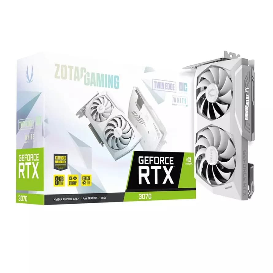 کارت گرافیک زوتاک RTX 3070 Twin Edge OC White LHR — تصویر ۶