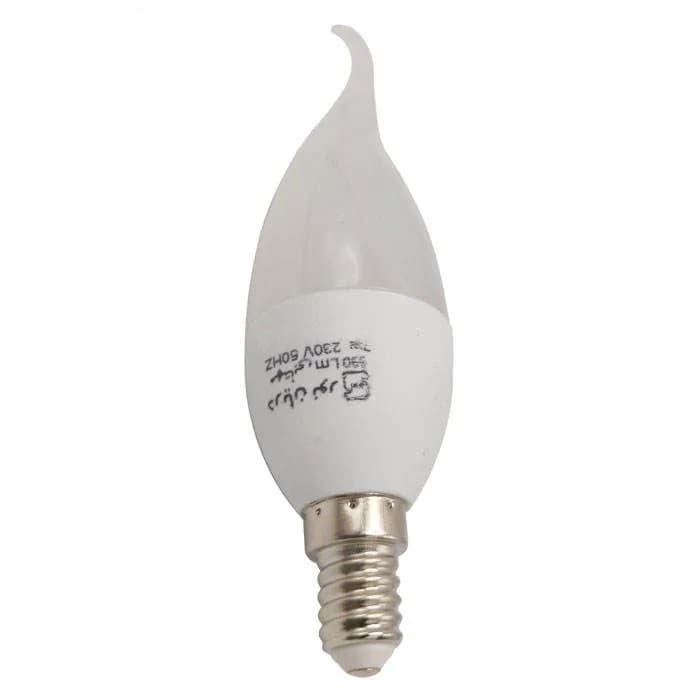 لامپ 7 وات دریان نور مدل اشکی کد ZS-3001 پایه E14 بسته 10 عددی — تصویر ۲