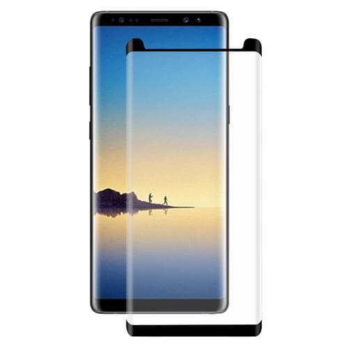 گلس گوشی سامسونگ نوت 8 محافظ صفحه نمایش سامسونگ Note 8 مدل فول چسب خم شیشه ای مناسب برای گوشی موبایل سامسونگ نوت 8 گلس Full Glue Glass Screen Protector For Samsung Galaxy Note8 / Note 8 — تصویر ۳