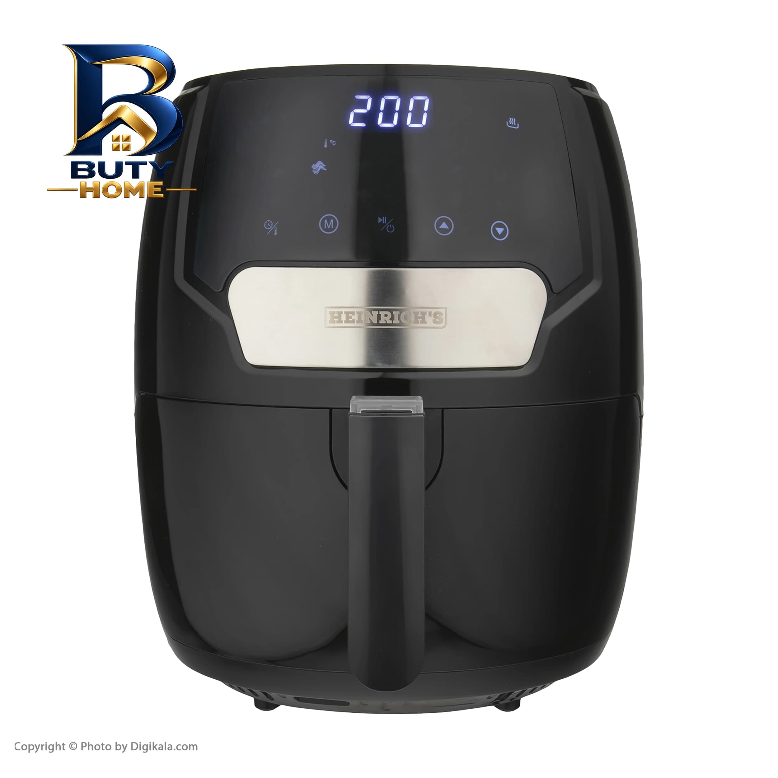سرخ کن بدون روغن هنریچ مدل Air fryer HRF-۸۲۱۲ اصل — تصویر ۳