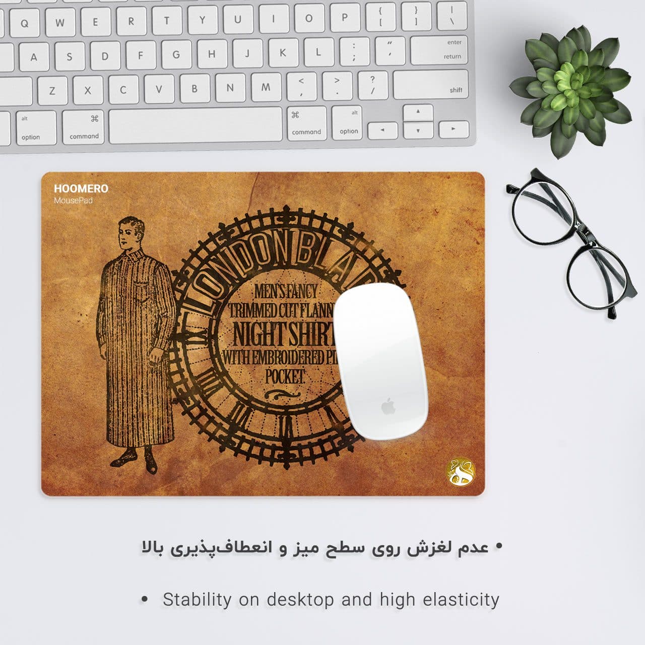 موس پد هومرو طرح Red Dead Redemption مدل A4533 — تصویر ۳