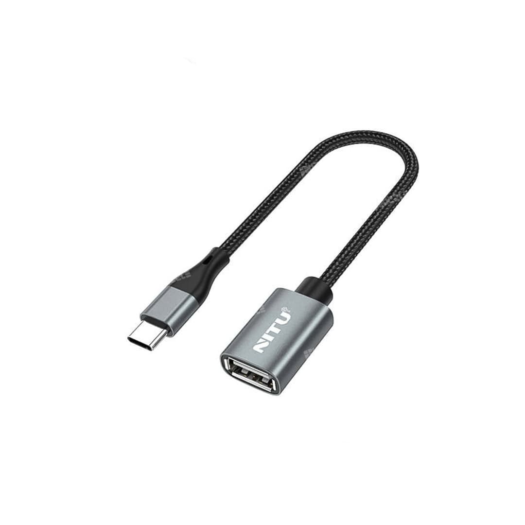 کابل او تی جی تایپ سی نیتو مدل NITU NT-CN18 — تصویر ۲