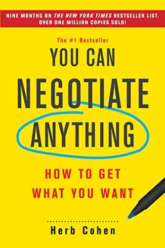 و دانلود نسخه کامل کتاب زبان اصلی You Can Negotiate Anything: The Groundbreaking Original Guide to Negotiation Kindle Edition | دانلود کتاب خارجی
