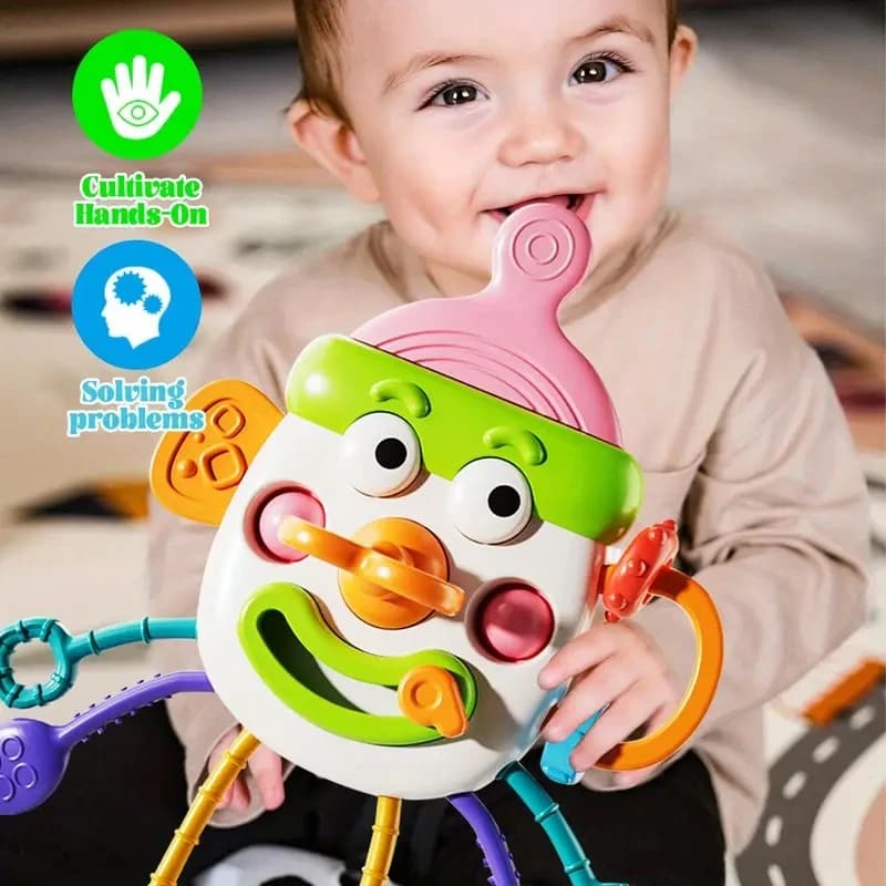 بیزی بال مدل دندانگیر طرح دلقک کد 75-368 — تصویر ۶