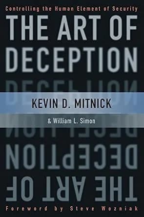و دانلود نسخه کامل کتاب زبان اصلی The Art of Deception: Controlling the Human Element of Security PDF | دانلود کتاب خارجی