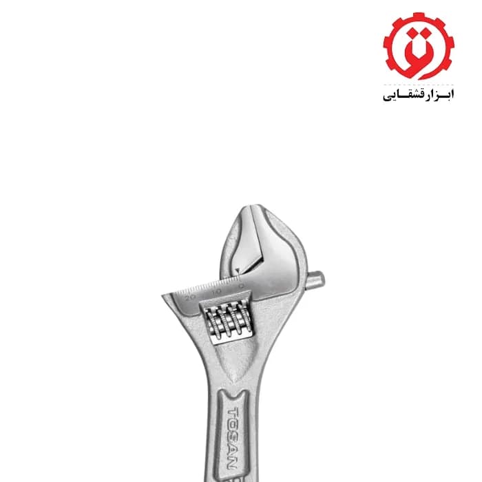 آچار فرانسه 8 میلیمتر مشکی T25-8AW توسن — تصویر ۴