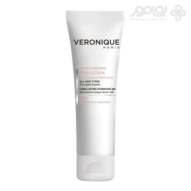 لوسیون بدن ورونیک مدل MOISTURIZING حجم 140 میل — تصویر ۲