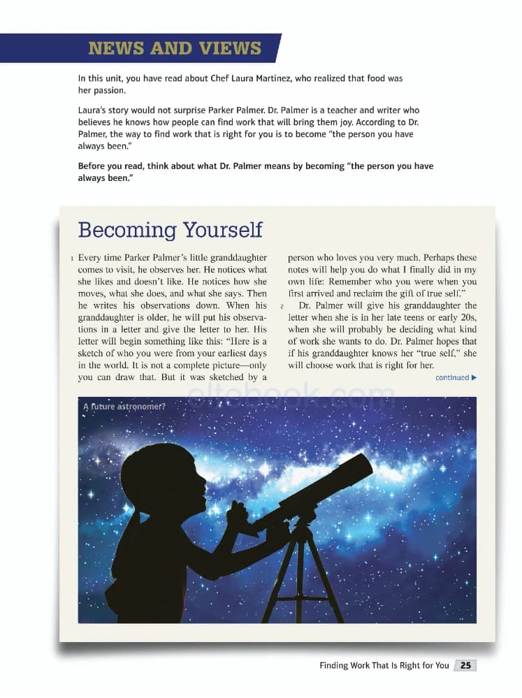 کتاب Becoming Yourself (خودِ واقعیات باش) نسخه انگلیسی PDF