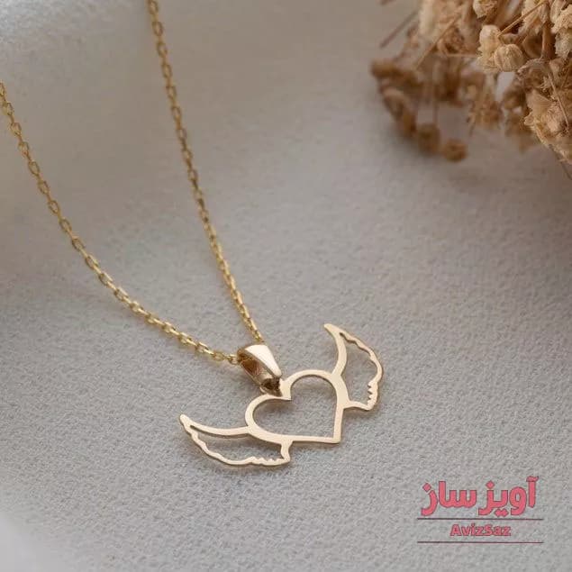 گردنبند بال فرشته کد 100608