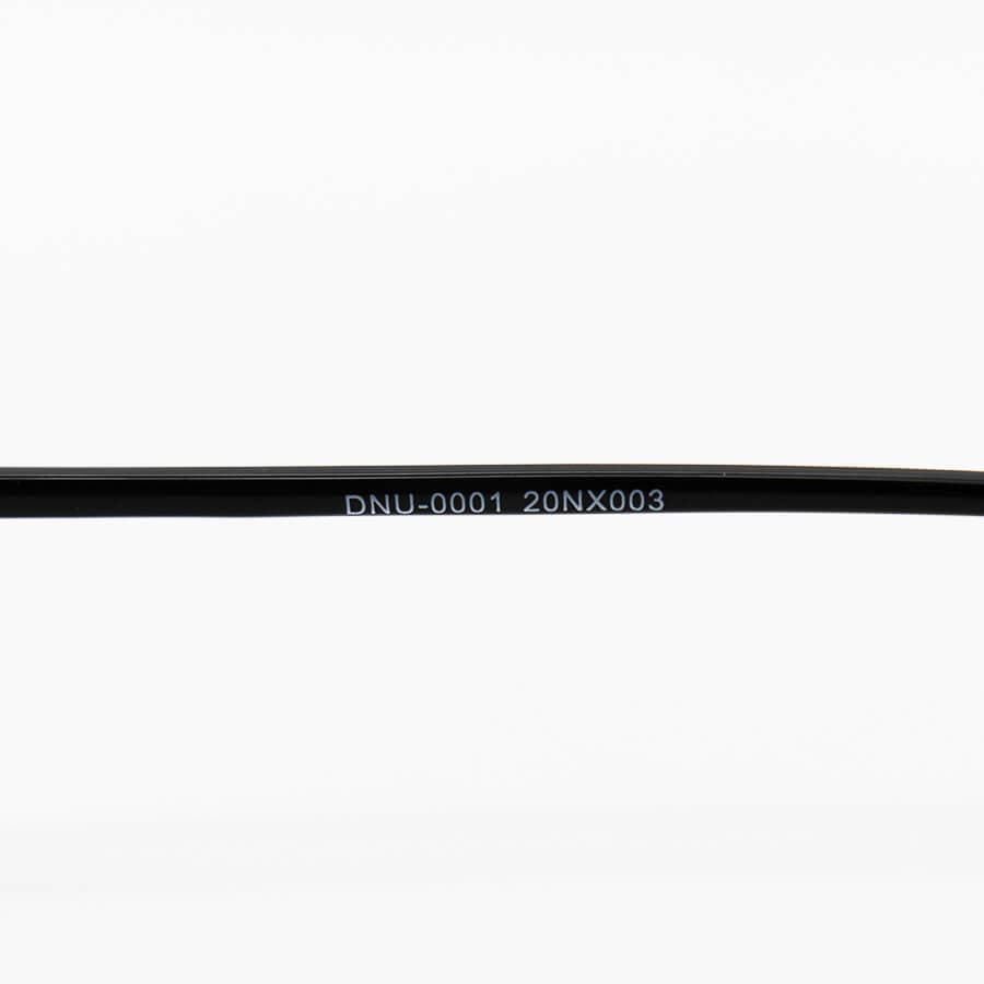 عینک مطالعه نمره +2.50 با فریم TR، نشکن، سبک، مشکی رنگ و عدسی آنتی رفلکس مدل 20NX003 — تصویر ۷