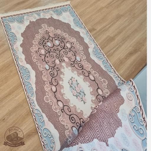 فرشینه مدرن مخمل استُپ دار (ابعاد دلخواه) تولیدمیشه h226