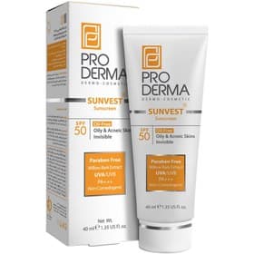 پرو درما ضدآفتاب فاقد چربی پوست چرب و جوشدار SPF50