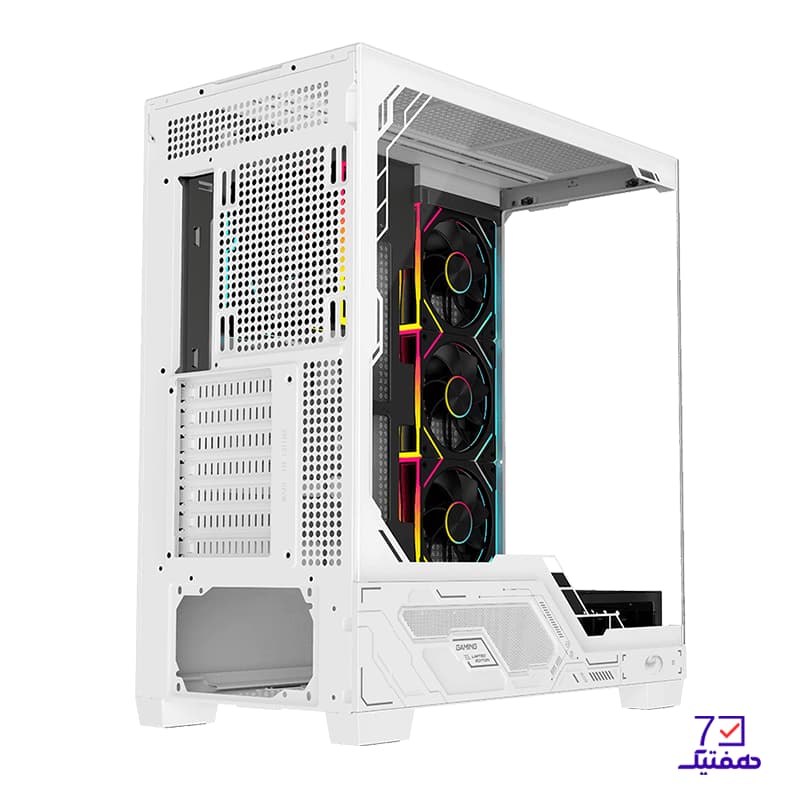 کیس کامپیوتر اوست Awest GT-AQ8-B&W — تصویر ۳