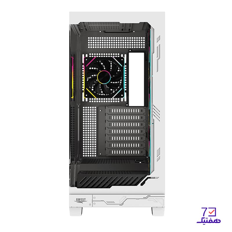 کیس کامپیوتر اوست Awest GT-AQ8-B&W — تصویر ۵