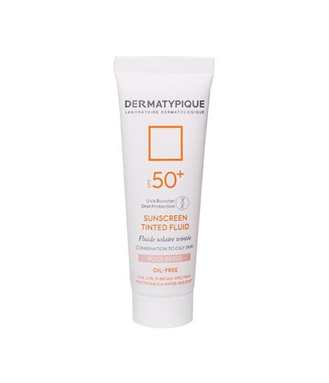 فلوئید ضد آفتاب رنگی پوست چرب SPF50 درماتیپیک 50 میلی لیتر — تصویر ۵