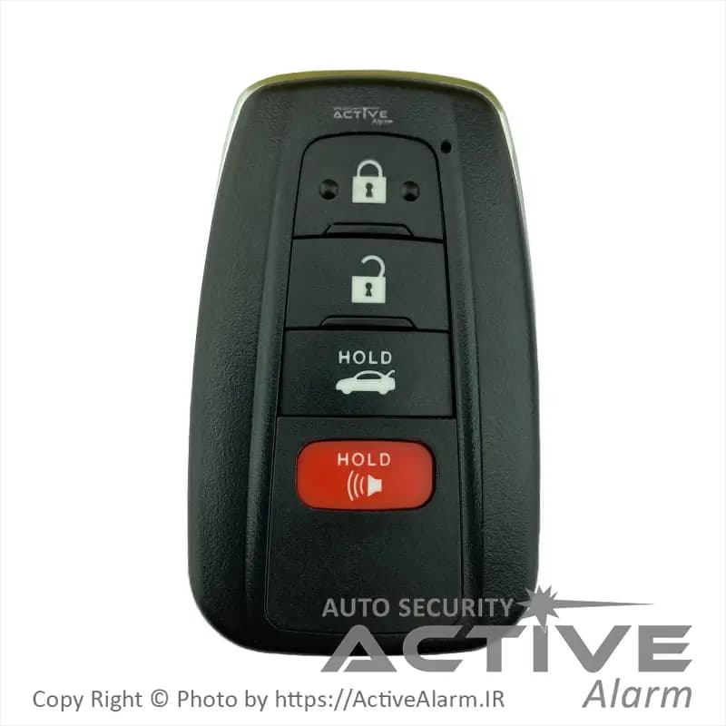 قاب ریموت فابريک خودرو تويوتا C-HR اسمارت چهار دکمه — تصویر ۳