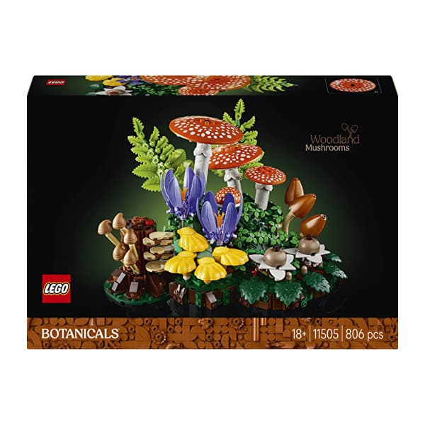 لگو سری Botanicals مدل Woodland Mushrooms کد 11505 — تصویر ۲