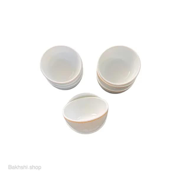 سرویس 26 پارچه گرد کلاسیک شایا خاکستری — تصویر ۷