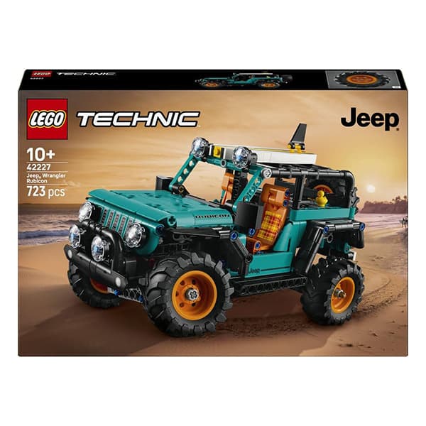 لگو سری تکنیک مدل Jeep Wrangler Rubicon SUV Car کد 42227 — تصویر ۲