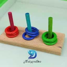 اسباب بازی عروس هلندی گرینچیک طوطی برزیلی و… مدل حلقه بازی — تصویر ۲