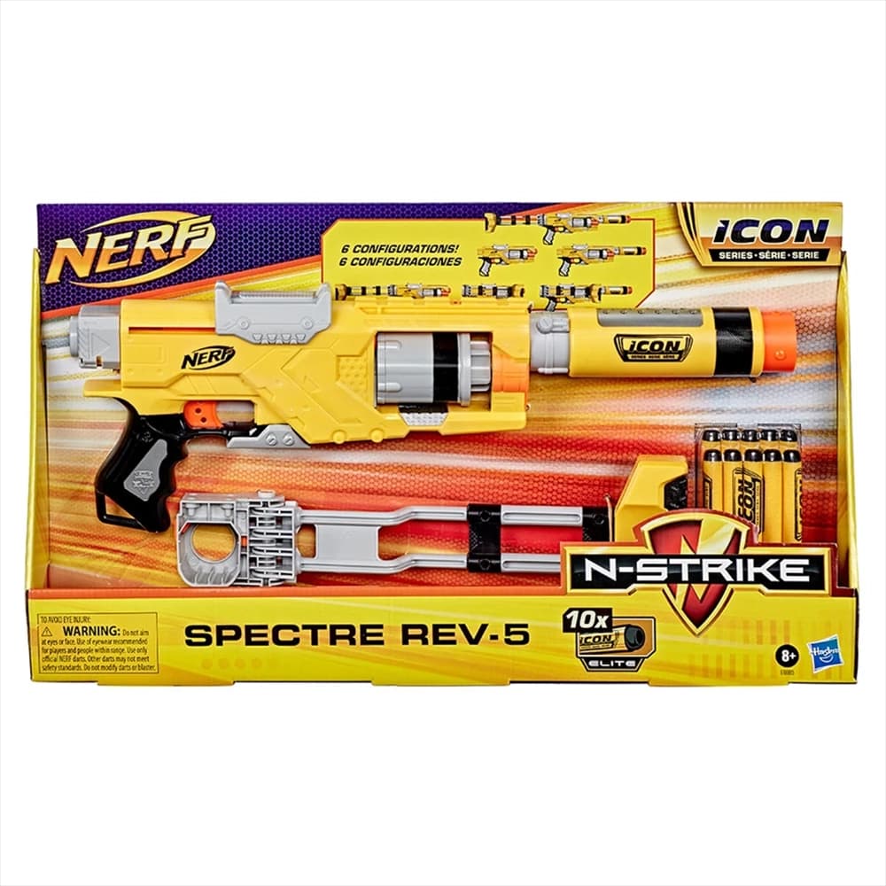 تفنگ نرف Nerf مدل Spectre Rev-5